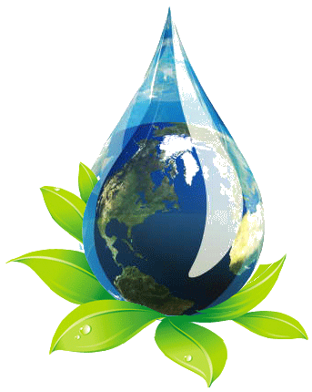 Environment friendly water drop
